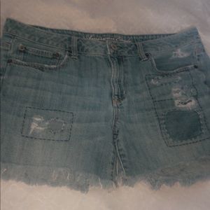 American Eagle ripped shorts can’t be shipped